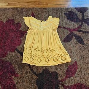 American eagle eyelet babydoll top